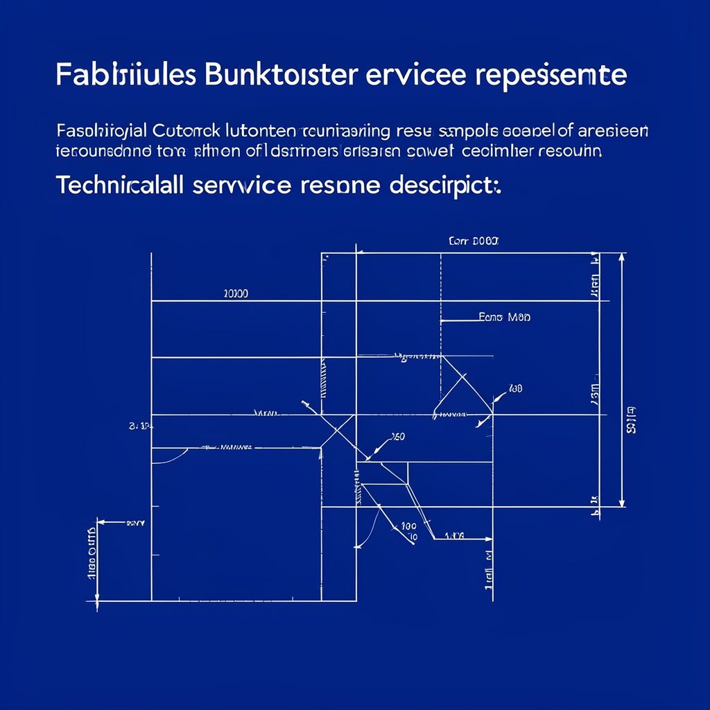 A customer service resume description page with bullet points highlighted, on a light desk with a phone, in soft gray and blue tones.