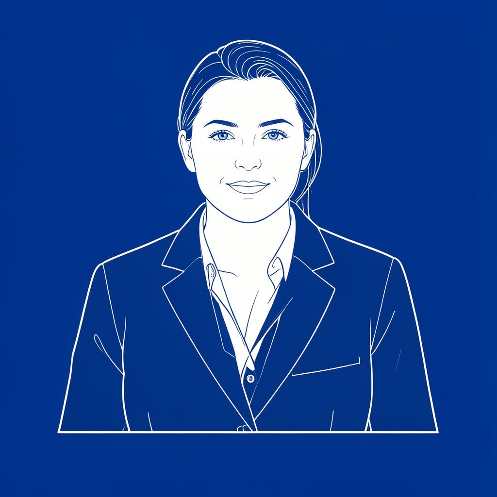 A customer service resume on a desk next to a headset, in corporate blue and gray tones, suggesting a professional call-center environment.